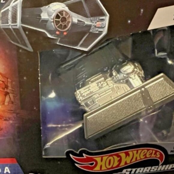 NEW Hot Wheels Star Wars Commemorative Series Darth Vader’s Tie Fighter - Picture 2 of 4